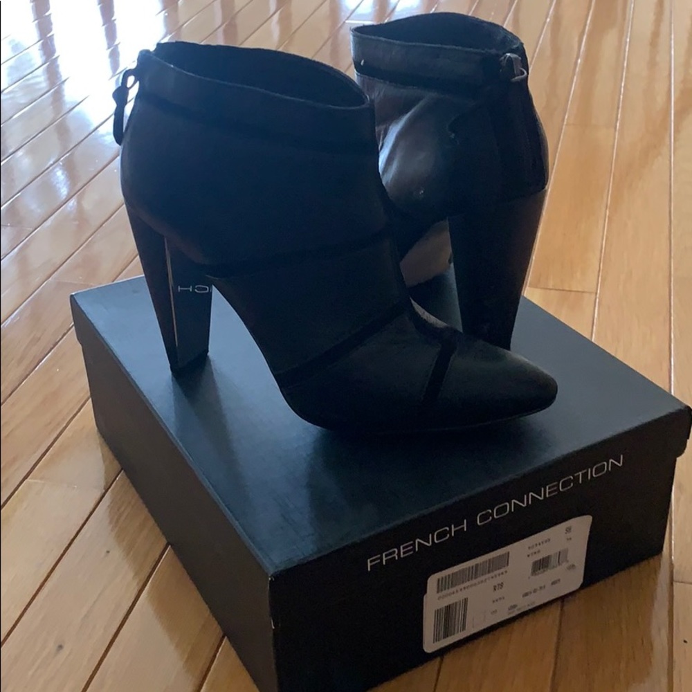 French Connection Mirrored Heel Bootie